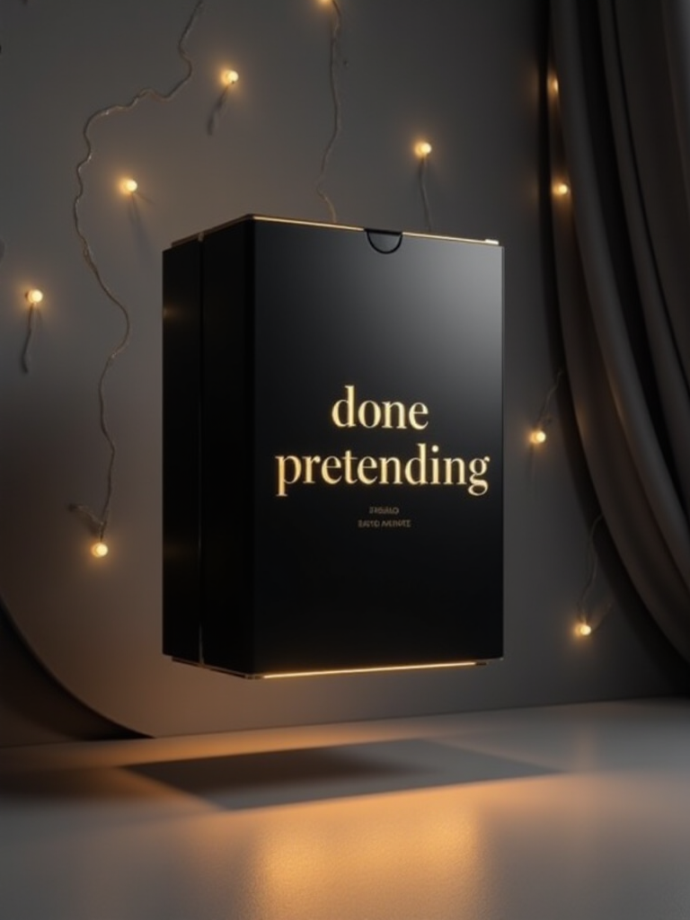 Done Pretending course preview mockup